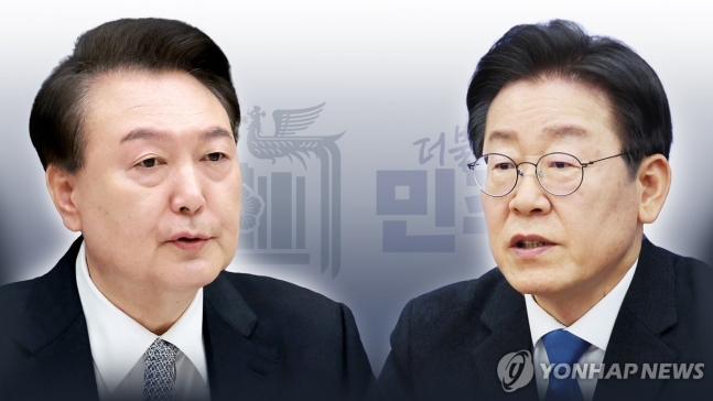 윤석열 대통령 - 이재명 대표 회담 (PG)
[강민지 제작] 사진합성·일러스트