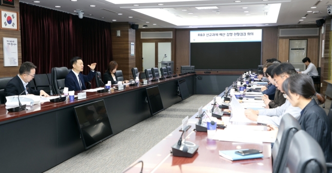 2024년 R&D 신규 과제 집행 상황 점검 회의
[과학기술정보통신부 제공. 재판매 및 DB 금지]