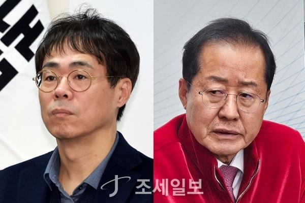 ◆…김경율 전 국민의힘 비상대책위원, 홍준표 대구시장 [사진=연합뉴스]