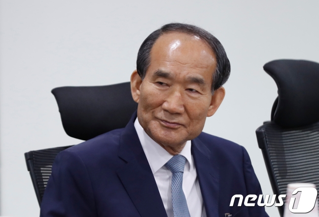 박승춘 전 국가보훈처장. 2018.6.27/뉴스1 ⓒ News1 안은나 기자