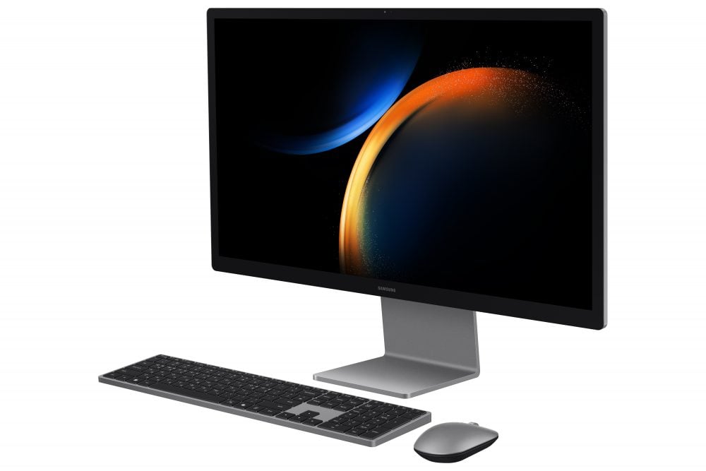 디자인부터 갤럭시 AI 연결 경험까지 전면 업그레이드된 ‘삼성 올인원 Pro’의 제품 모습