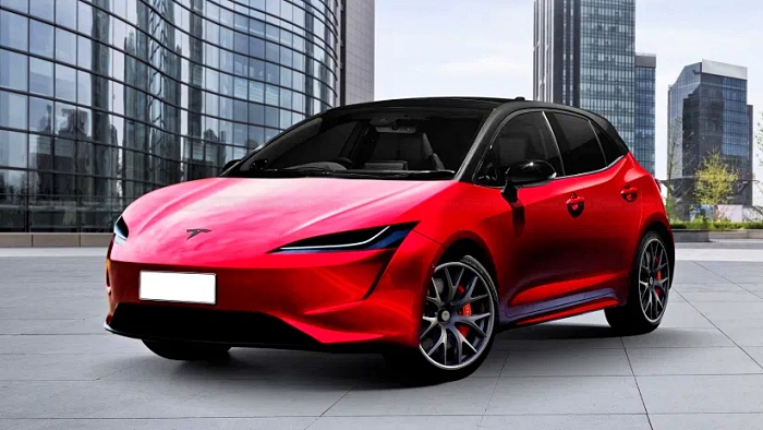 테슬라 모델2 콘셉트 디자인 [사진: KDesign AG]
