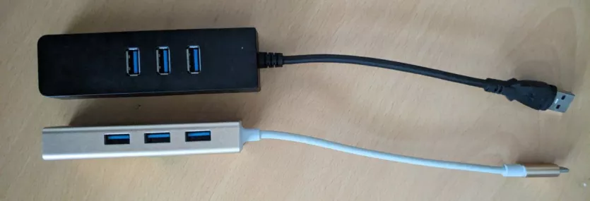 3포트+이더넷 usb 허브