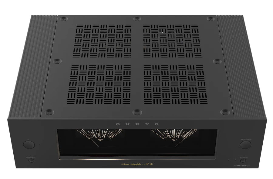 Onkyo ICON M-80 Power Amplifier Front Top