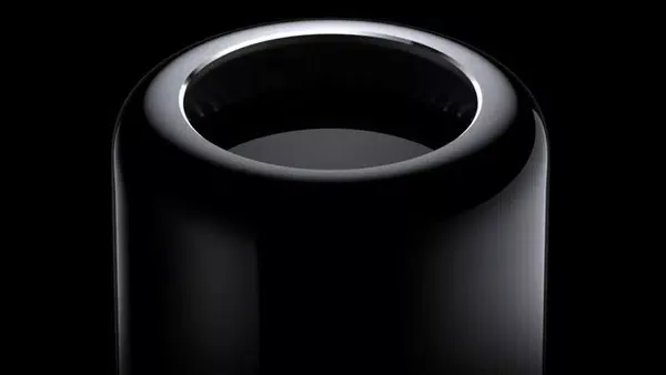 쓰레기통 디자인 애플 맥 프로 이미지입니다.