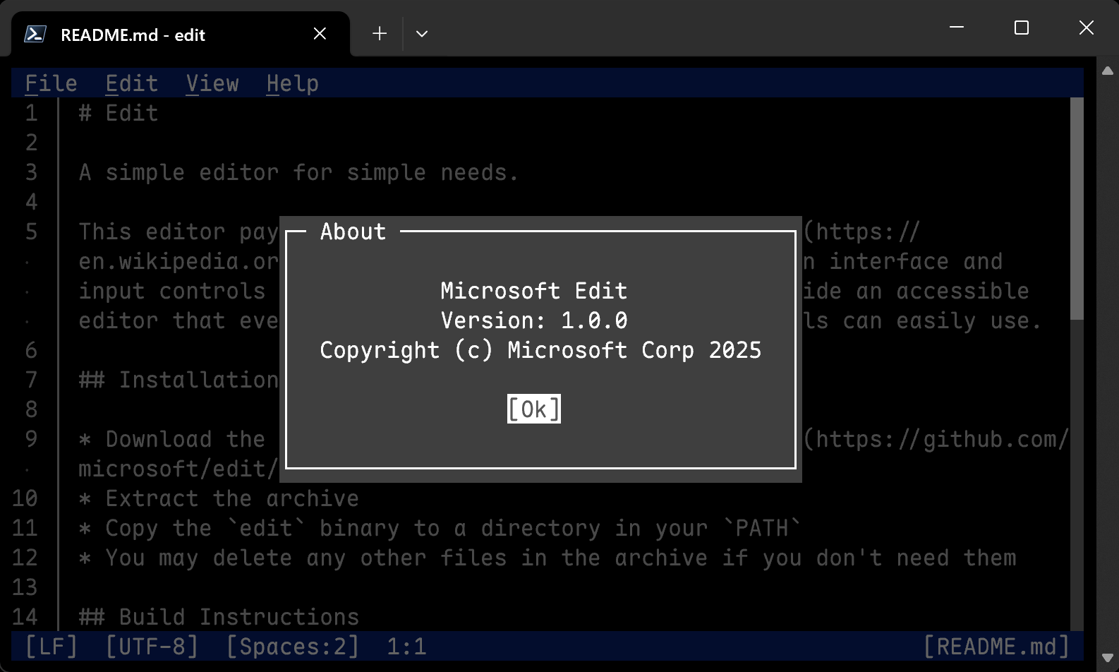 MS Paint like interface