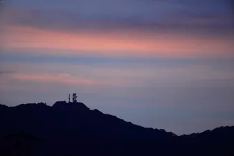 소소하게 예쁜 노을
