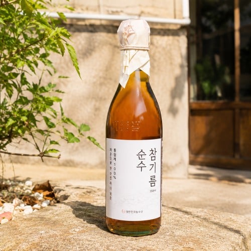 저온압착 참기름 350ml 통깨 6,830원