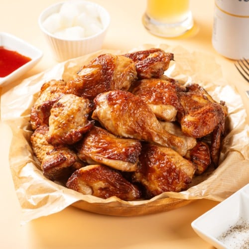 국내산 냉장 치킨 통닭 염지닭 에어프라이어 조리